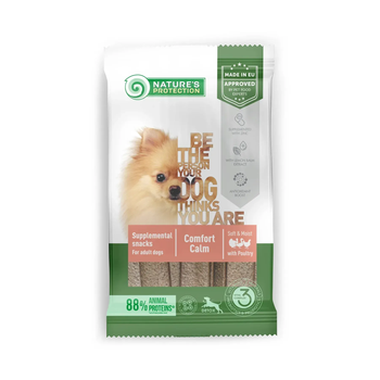 Лакомство для собак с мясом птицы Nature's Protection Healthy Comfort Calm, 160г