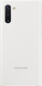 Etui plecki Samsung Silicone Cover do Galaxy Note 10 White (EF-PN970TWEGWW)
