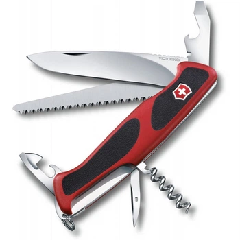 Швейцарский нож Victorinox RangerGrip 55 Красно-черный (0.9563.C)