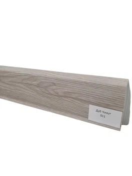 Плинтус ПВХ 70мм Grun Holz 2500*70*20мм Дуб Чилаут 011