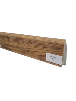 Плинтус ПВХ 70мм Grun Holz 2500*70*20мм Дуб Тирено 879