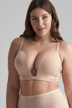 Планж бюстгальтер Bye Bra S Бежевий (2170-тілесн)