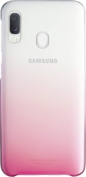 Etui plecki Samsung Gradation Cover do Galaxy A20e Pink (EF-AA202CPEGWW)