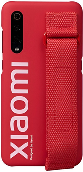 Etui Xiaomi Urban Hand Strap Case do Xiaomi Mi 9 Red (6941059619758)