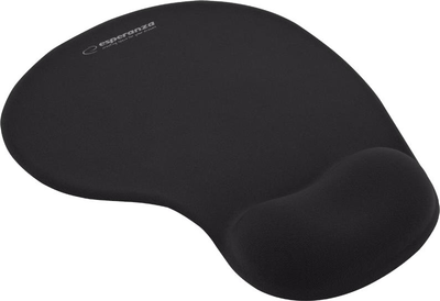 Podkładka pod mysz Esperanza Gel Mouse Pad Black (EA137K)