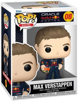 Игровая фигурка Funko Pop! cерии Formula 1 Макс Ферстаппен со шлемом (80580) (8930007458417)