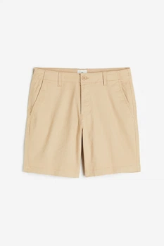 Шорты H&M 30 бежевый 15051153494