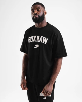 Футболка BOXRAW East Street Oversized M Чорна