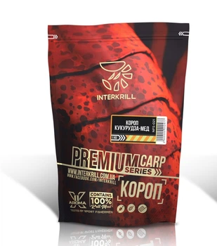 Прикормка Interkrill Premium Короп-кукурудза-мед 1кг