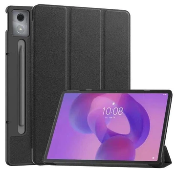 Чехол Smart Case на Lenovo Idea Tab Pro (12.7") / чехол для планшета с функцией подставки / черный