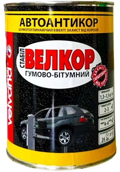 Мастика резиново-битумная VELVANA Велкор-стабил 0,8кг