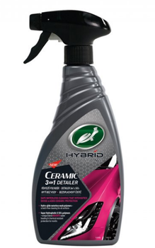 Керамический детейлер Turtle Wax Hybrid Solutions Ceramic 3in1 Detailer очищает и поддерживает блеск 500 мл