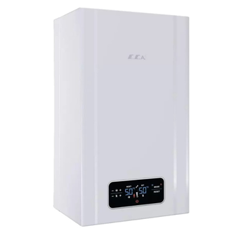 Двухконтурный газовый котел E.C.A. Gerda 24 НМ + комплект дымохода + комплект дымохода (1009)