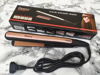 Плойка гофре для волос Geemy GM-2955 прикорневой объем 5446
