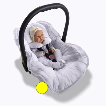 Всесезонний трансформер 4 в 1, вкладка-конверт "All-Season Baby Travel CC", ART-0000707, білий з жовтим