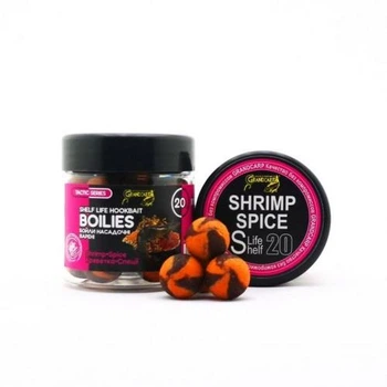 Бойлы насадочные вареные Grandcarp 20 мм Креветка-Специи арт BBC039