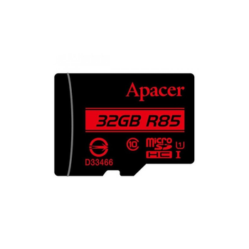 Карта пам'яті microSDHC (UHS-1) Apacer 32Gb class 10 R85MB/s (AP32GMCSH10U5-RA)