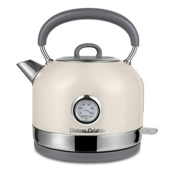 Електрочайник Vintage Cuisine у ретро стилі 1.7 л 2200W Кремовий