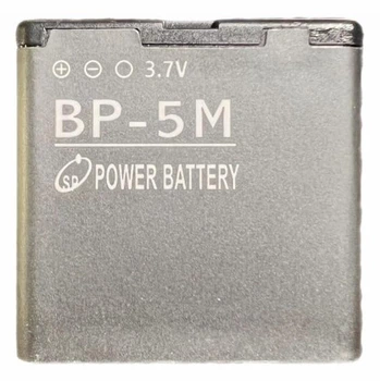Аккумулятор BP-5M для Nokia 6500 Slide, Nokia 6500s-1, RM-240, Nokia 7390, RM-140 Power Battery
