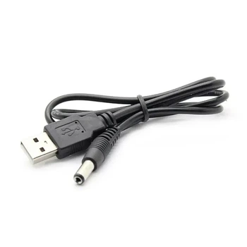 Кабель USB 5V to DC 5.5x2.1 5V для питания роутера от Power bank