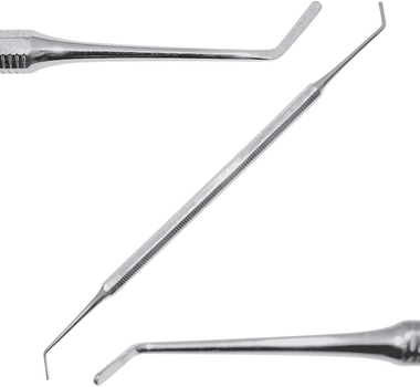 Двостороння гладилка Surgicon зігнута по ребру та по площині SD-1119-05O (2000988947364)