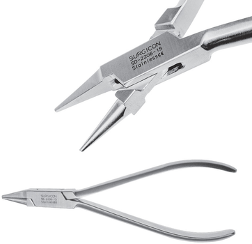 Щипці Surgicon плоскі 15 см SD-2206-15 (2000988948309)