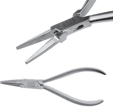 Щипці Surgicon плоскі 14.5 см SD-2212-14 (2000988948323)