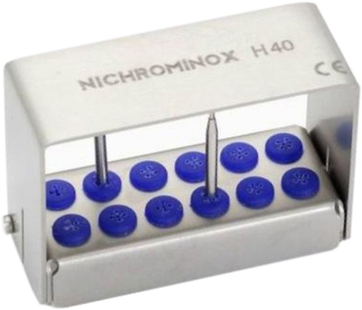Підставка для стоматологічних борів Nichrominox зелена 206012.4 (2000988943793)