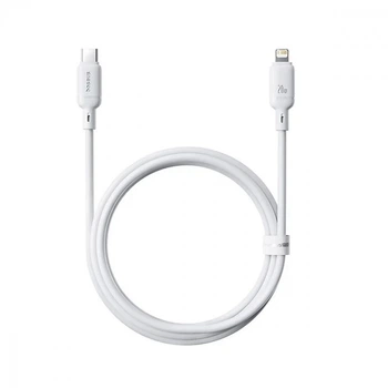 Зарядний кабель Baseus Silky Series Type-C to Lightning 20W 1m White (P10377700213-00)