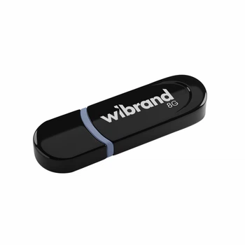 Флеш пам'ять 8GB Wibrand Panther Black (WI2.0/PA8P2B)