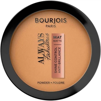 Пудра для лица Bourjois Always Fabulous матирующая прессованная 520 Caramel 10 г