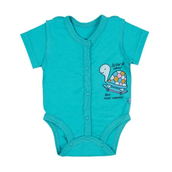 Детский боди для мальчика GABBI BD-25-6 Ментоловый р.56 (14464)