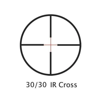 Приціл оптичний Barska Huntmaster Pro 3-12x50 (IR Cross)