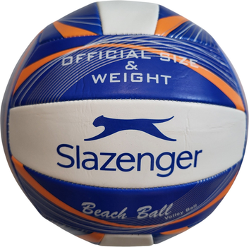 М'яч волейбольний Slazenger AC Beach Volleyball Size 4 Blue/White/Orange (307781)