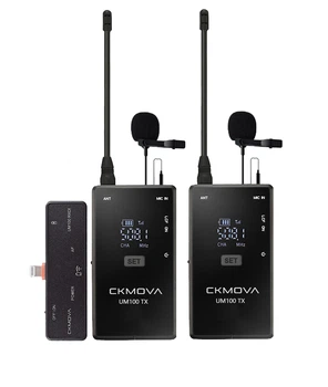 Радіосистема (мікрофон бездротовий) CKMOVA UM100 Kit6 (iOS, Lightning)