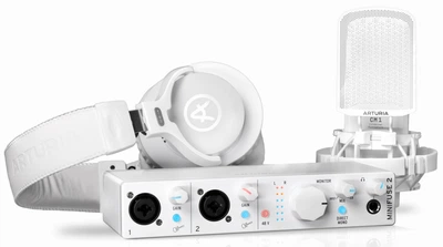 Набір для звукозапису Arturia MiniFuse Recording Pack (White)