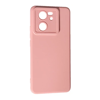 Силиконовый чехол SMTT для Xiaomi 13T / 13T Pro Pink Sand