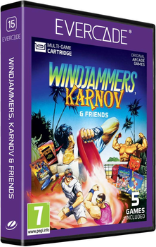 Гра Evercade Windjammers, Karnov & Friends (Картридж) (5060990241024)
