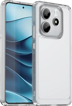 Силиконовый чехол Space Xiaomi Redmi Note 14 5G (прозрачный) (39995)