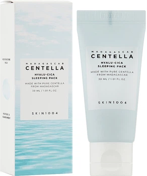 Ночная увлажняющая маска для лица Skin 1004 Madagascar Centella Hyalu-Cica Sleeping Pack 30ml