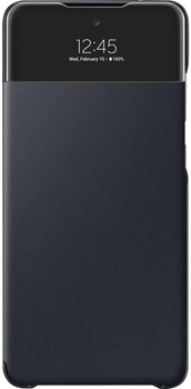 Etui z klapką Samsung Smart S View Wallet Cover do Galaxy A72 Black (EF-EA725PBEGEE)