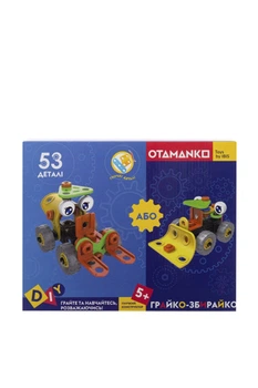 Конструктор OTAMANKO гнучкий ГРАЙКО-ЗБИРАЙКО колір різнокольоровий OTAMANKO ЦБ-00278219