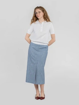 Поло жіноче Arber з трикотажної тканини Polo Knit WS CL S білий (WB09.02.00.00)