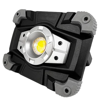 Светодиодный фонарь Lemanso 10W 6500K 400lm IP54 c USB LMP102