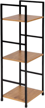 Стелаж ModernHome by Multistore дерев'яний 3 полиці лофт (CWJ302480L WILD OAK)
