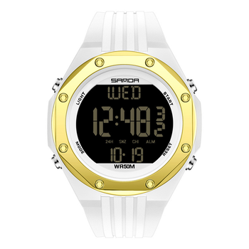 Часы наручные Sanda 6093 White-Gold
