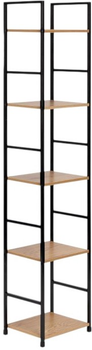 Стелаж ModernHome by Multistore дерев'яний 5 полиць лофт (CWJ3024144L WILD OAK)