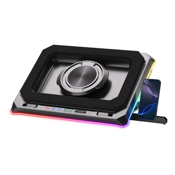 Подставка для ноутбука DYXON MEGAFREEZE 18 Gaming PRO RGB illumination Black