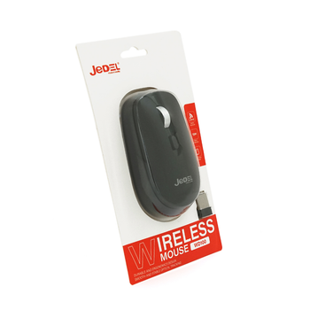 Мышь беспроводная JEDEL WD100 1200-1600DPI черная 2.4GHz Bluetooth 5.0 Box