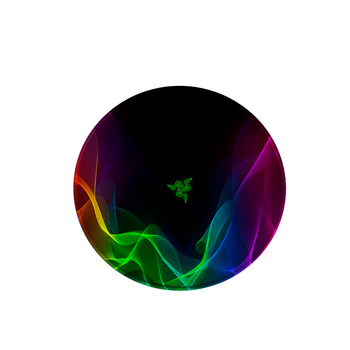 Килимок тканинний RAZER 6 круглий розмір 200x200 з прошивкою товщина 3мм Пакет